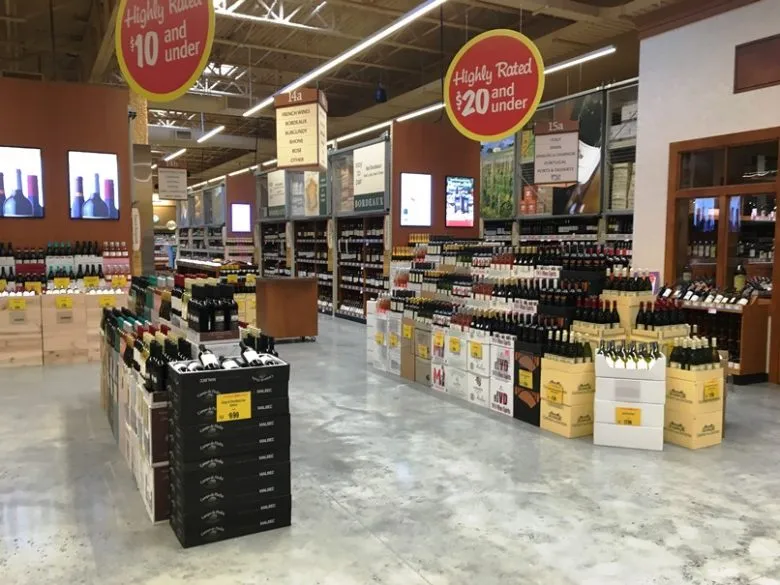 Retail wine at Wegmans in Raleigh - nctriangledining.com