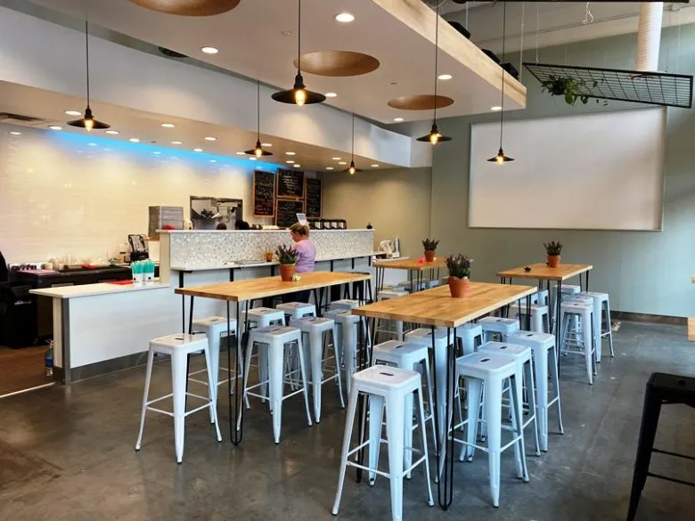 Order area at Cha House in Raleigh - nctriangledining.com