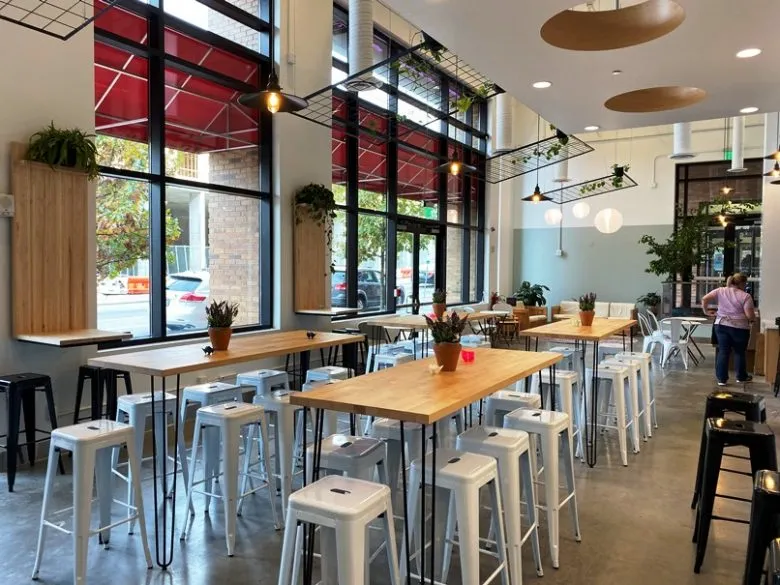Dining area at Cha House in Raleigh - nctriangledining.com