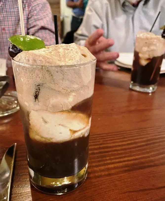 Fernet float at the Chef and the Farmer in Kinston, NC - nctriangledining.com