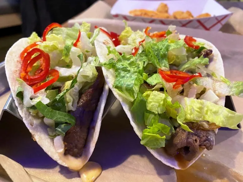 Bulkogi tacos at KoKyu Southpoint in Durham - nctriangledining.com