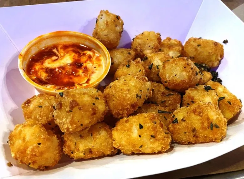 Duck fat tots at KoKyu Southpoint in Durham - nctriangledining.com