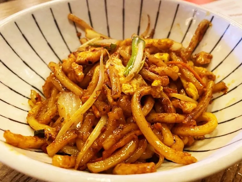Yaki udon at Hawkers Asian Street Fare in Chapel Hill - nctriangledining.com