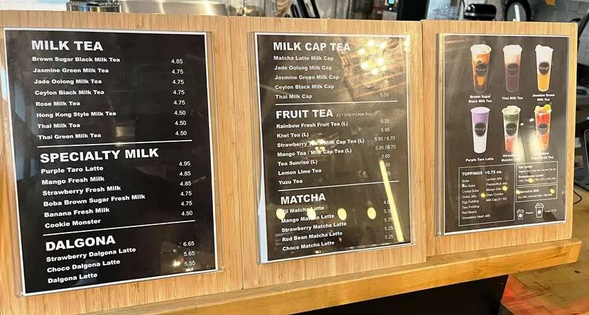 Milk Lab menu and prices, April 2023 - nctriangledining.com