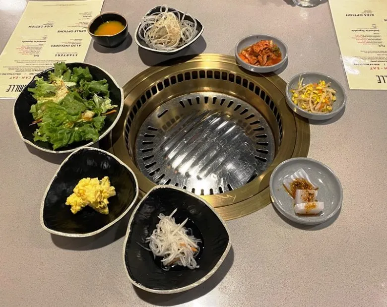 Banchan at Seol Grille in Cary - nctriangledining.com