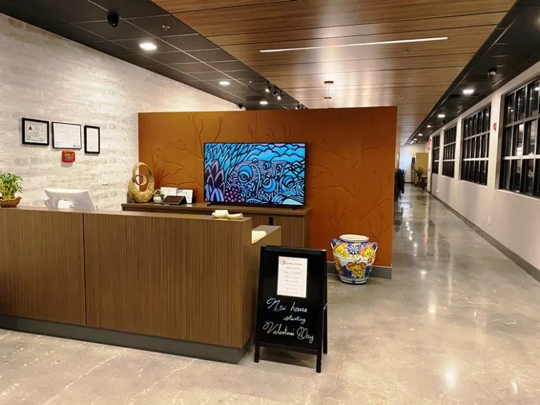 Hostess area at Seol Grille in Cary - nctriangledining.com