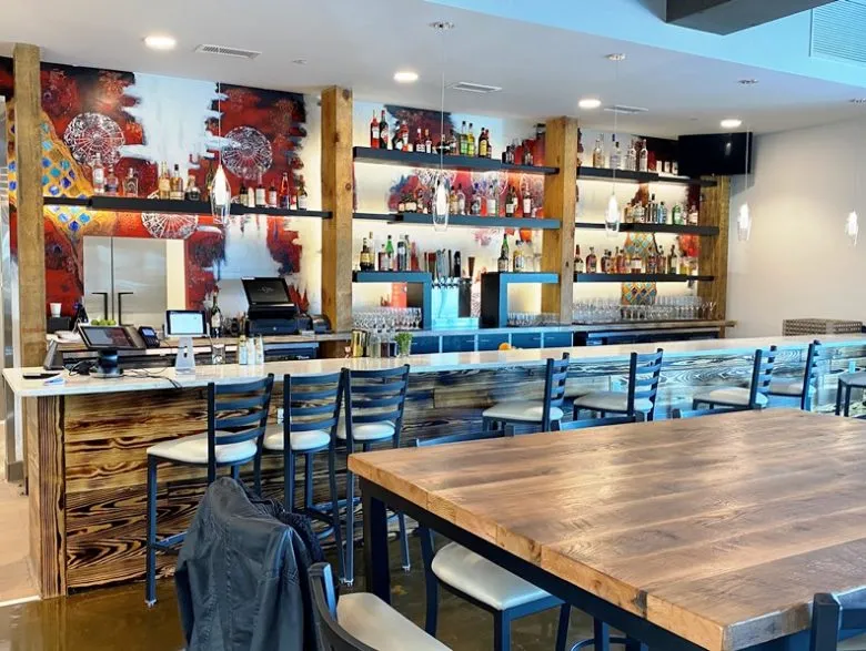 Bar at LuLu Bang Bang in RTP - nctriangledining.com