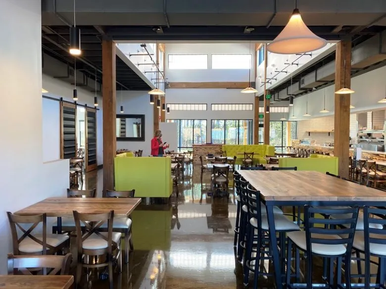 Dining room at LuLu Bang Bang in RTP - nctriangledining.com