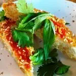 Thai Shrimp Toast Pineapple Express Mocktail Naan at LuLu Bang Bang in RTP