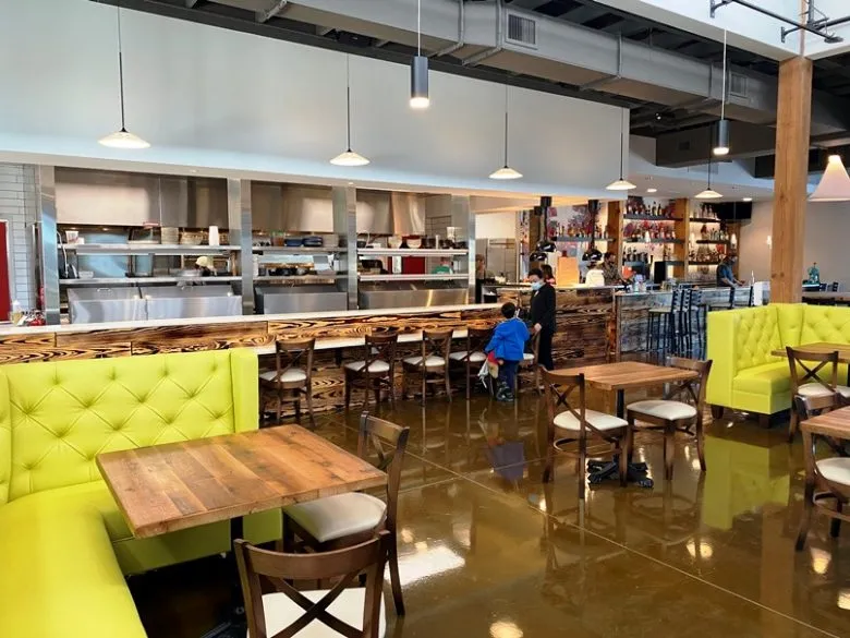 Sushi bar at LuLu Bang Bang in RTP - nctriangledining.com