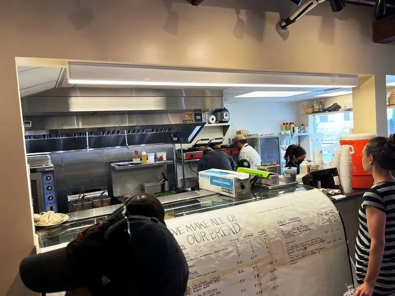 Interior of Ideal's Sandwich and Groceries, Durham - nctriangledining.com