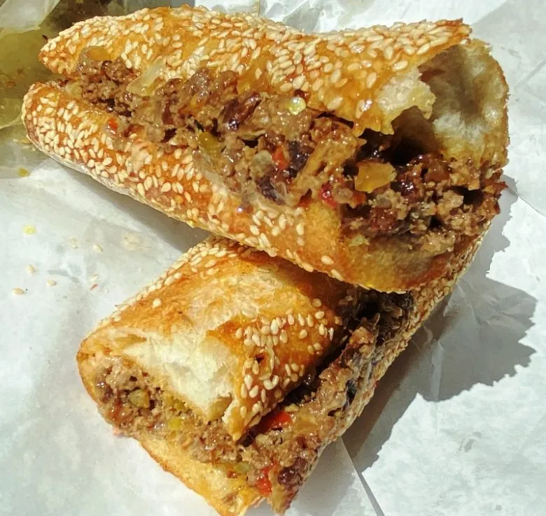 Harlem chopped steak hoagie at Ideal's Sandwiches and Groceries, Durham - nctriangledining.com