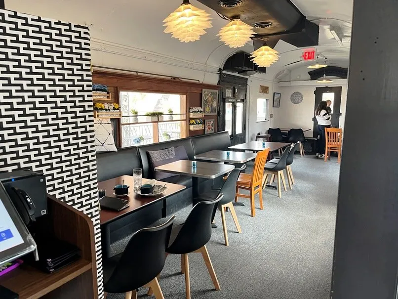 Dining car at Thai Station in Carrboro, NC - nctriangledining.com