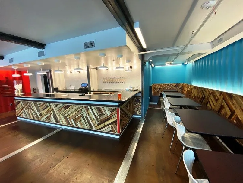 Interior of Fullsteam RTP in Durham - nctriangledining.com