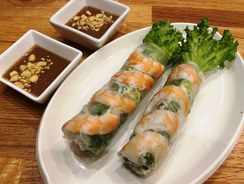 Summer rolls (goi cuon) at No. 1 Pho in Cary - nctriangledining.com