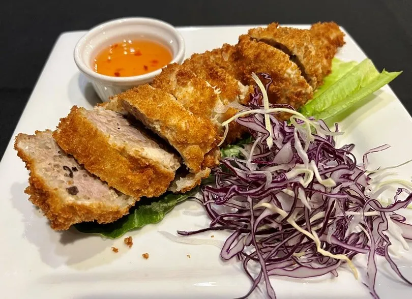 Angel wing app at Thai 54 in Morrisville - nctriangledining.com