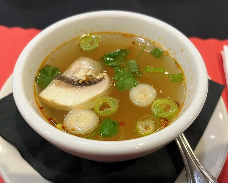 Tom kha soup at Thai 54 in Morrisville - nctriangledining.com
