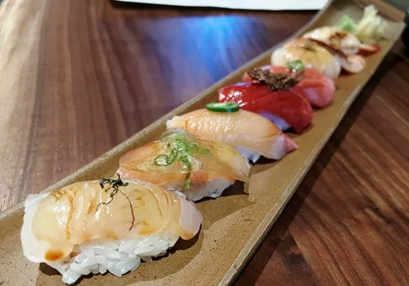 Nigiri omakase at Sushi Mon in Raleigh - nctriangledining.com
