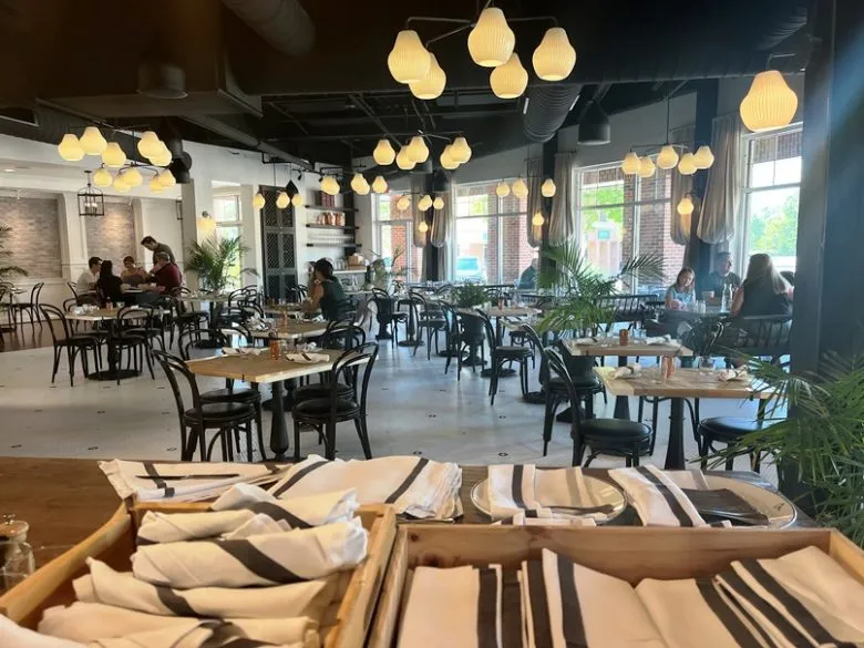 Dining room at Bluebird in Chapel Hill - nctriangledining.com