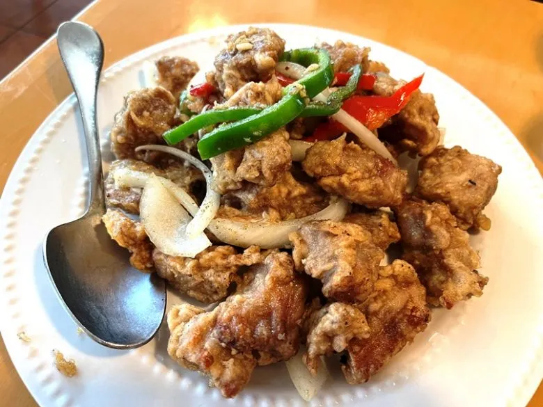 Salt and pepper pork ribs at Taipei 101 in Cary - nctriangledining.com