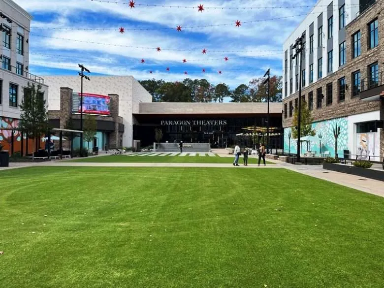 Greens area at Fenton in Cary - nctriangledining.com