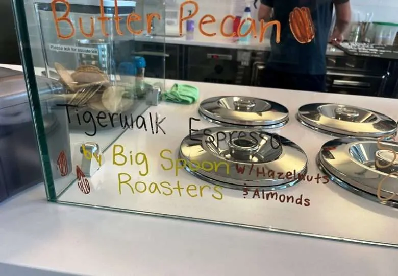 Daily flavors at Geluna Gelato in Cary - nctriangledining.com