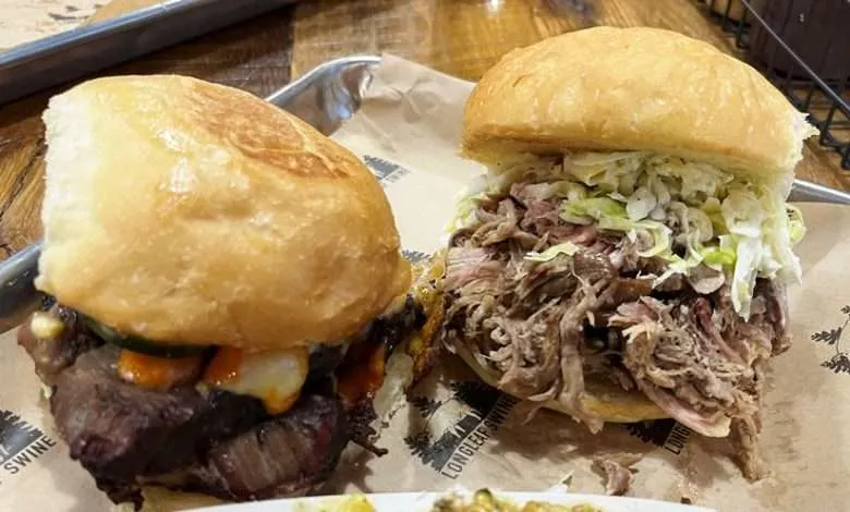 Brisket and que at Longleaf Swine in Raleigh
