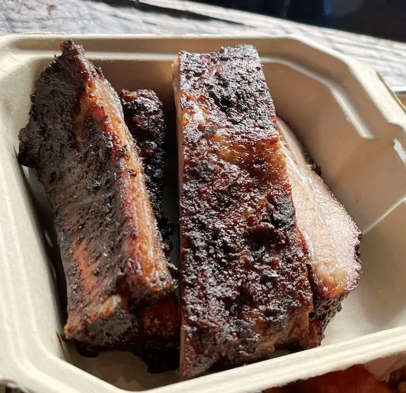 Pork ribs at Longleaf Swine in Raleigh - nctriangledining.com
