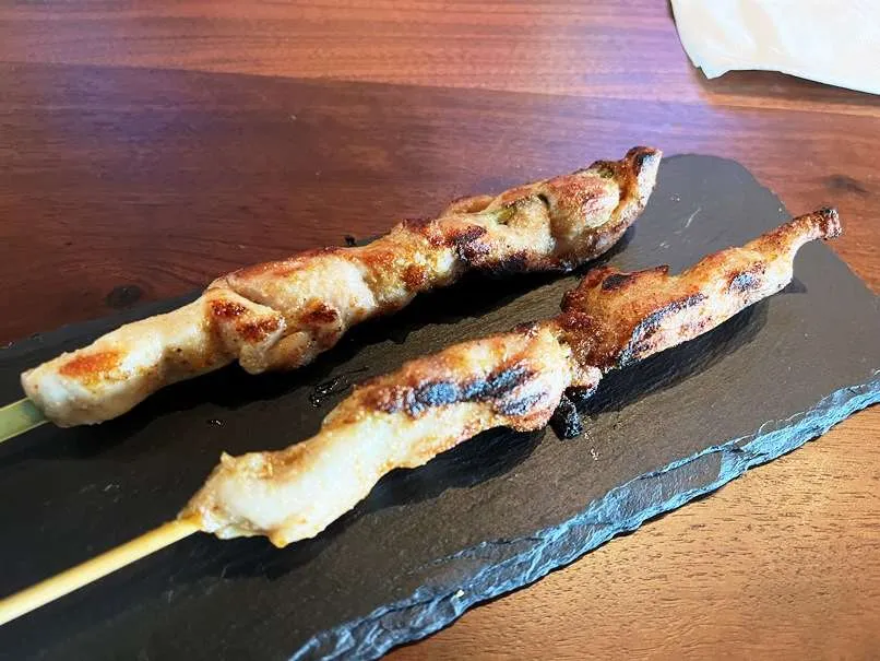 Chicken yakitori at Miso Ramen Bar in Raleigh - nctriangledining.com