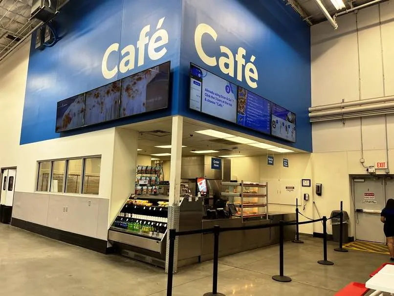 Cafe area at Sam's Club in Raleigh - nctriangledining.com