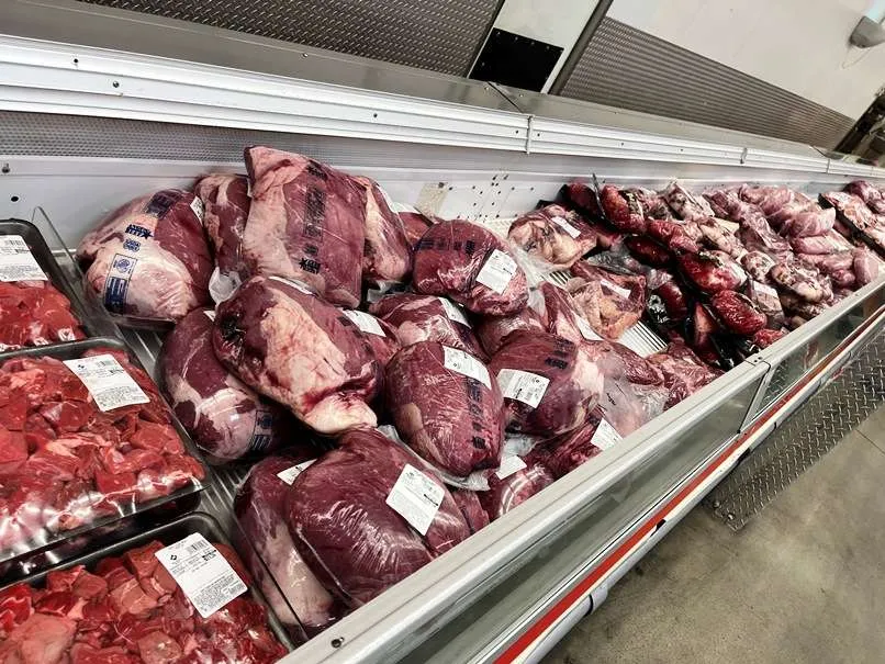Meat section at Sam's Club in Raleigh - nctriangledining.com