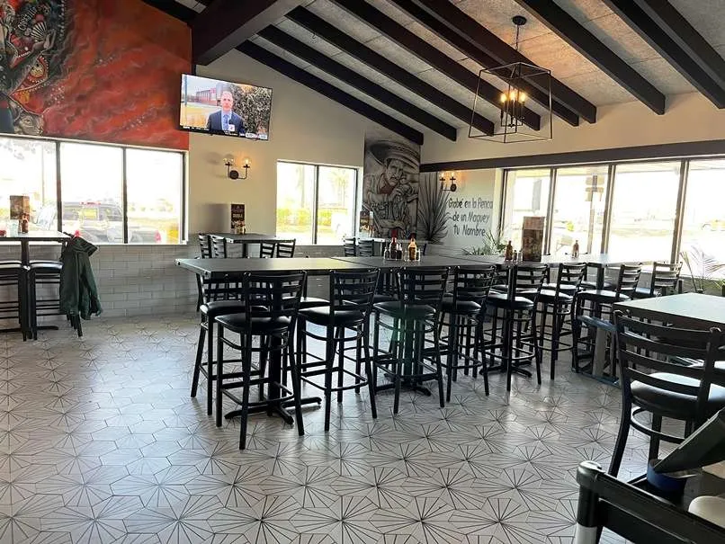 Back room at Carajillo's Mexican Kitchen in Raleigh - nctriangledining.com