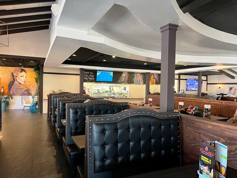 Dining room at Carajillo's Mexican Kitchen in Raleigh - nctriangledining.com