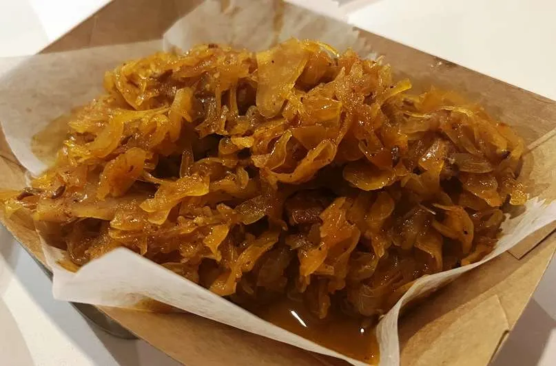 Sauerkraut at J Betski's in Raleigh - nctriangledining.com