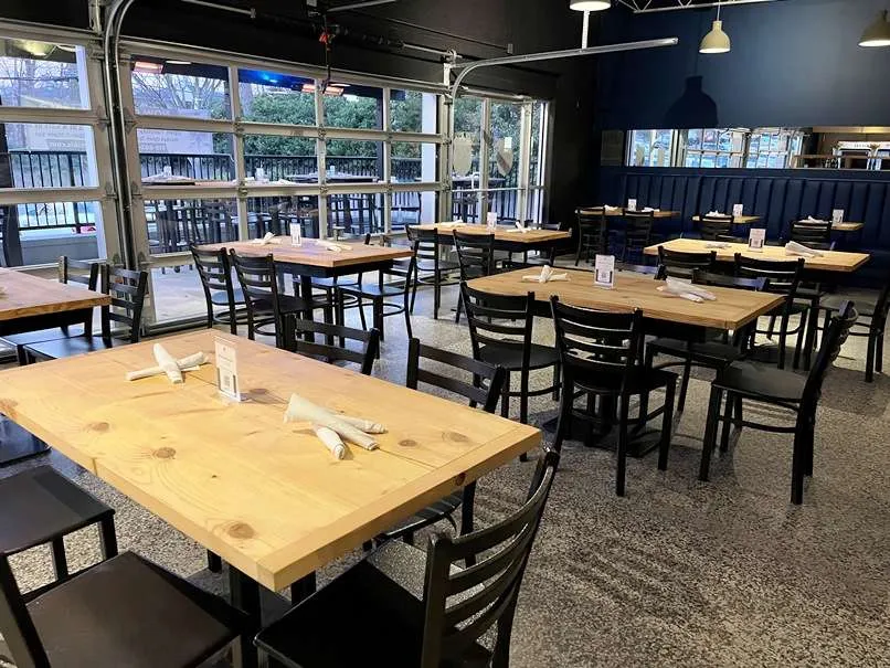 Dining area at J Betski's in Raleigh - nctriangledining.com