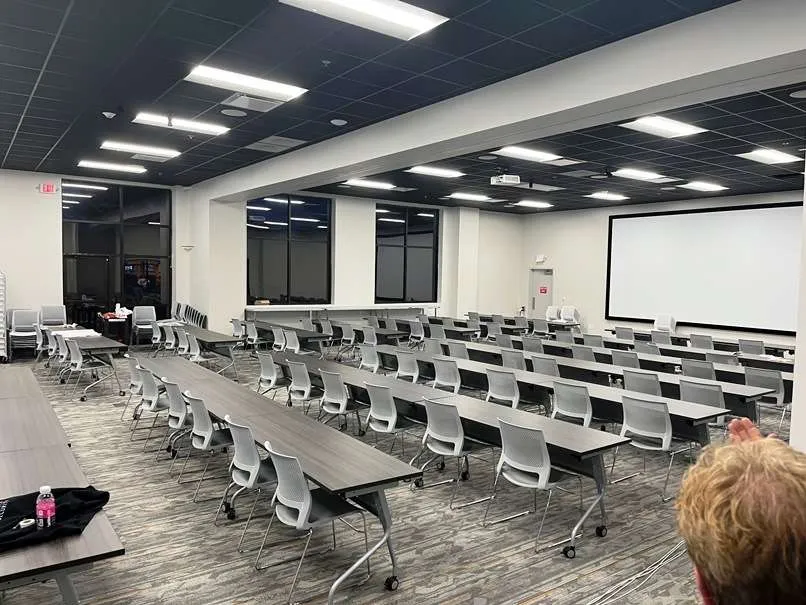 Private events room at RushHour Karting in Morrisville - nctriangledining.com