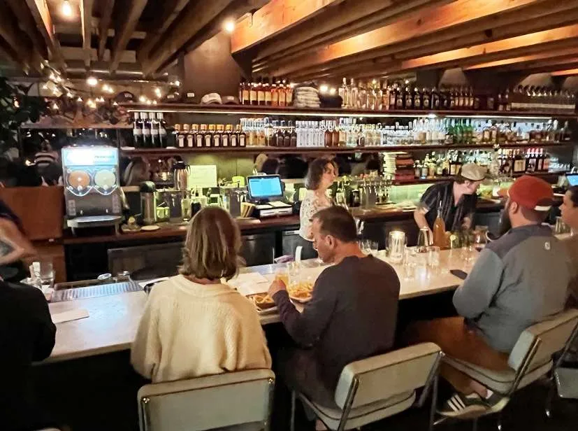 Main bar at Standard Beer + Food in Raleigh - nctriangledining.com