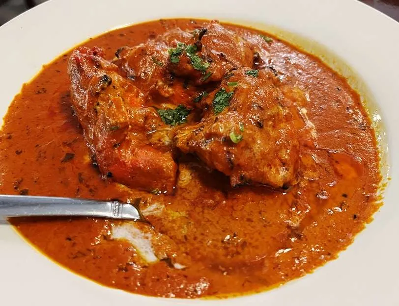 GSR butter chicken at Saffron Indian Cuisine, Cary - nctriangledining.com