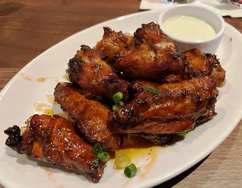 Wood-grilled wings at the Mill, Raleigh - nctriangledining.com