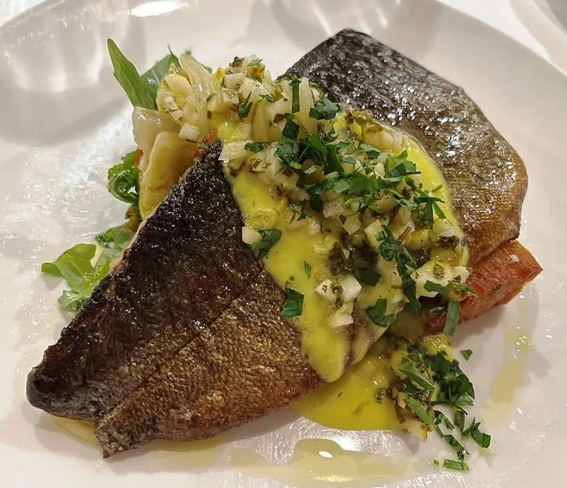 Crispy smoked trout at J Betski's in Raleigh - nctriangledining.com
