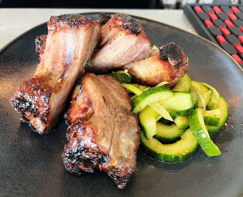Char siu ribs at M Test Kitchen in Cary - nctriangledining.com