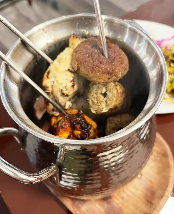 Mixed tandoori at Saffron Indian Cuisine, Cary - nctriangledining.com