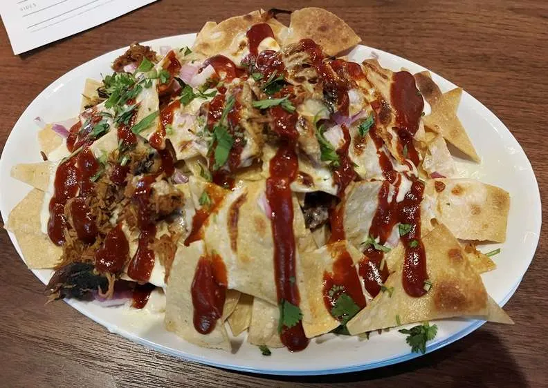 BBQ pork chips at the Mill, Raleigh - nctriangledining.com