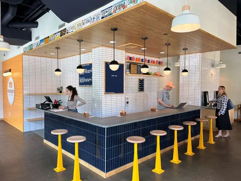 Order area at Eastcut Sandwich Bar, Raleigh - nctriangledining.com