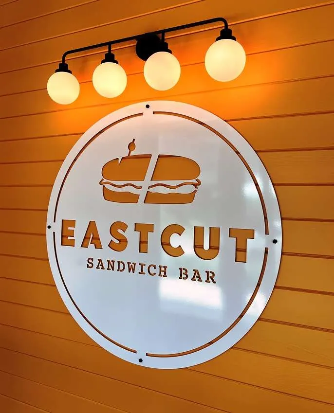 Signage at Eastcut Sandwich Bar, Raleigh - nctriangledining.com