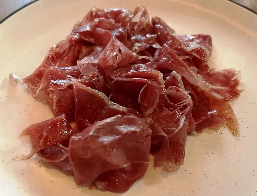 Duck prosciutto at Madre in Raleigh - nctriangledining.com