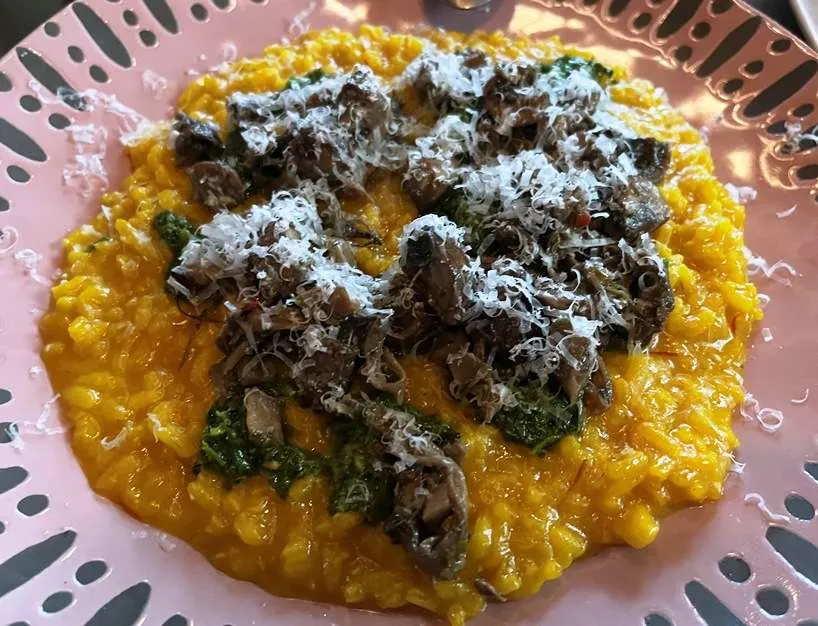 Saffron risotto at Madre in Raleigh - nctriangledining.com