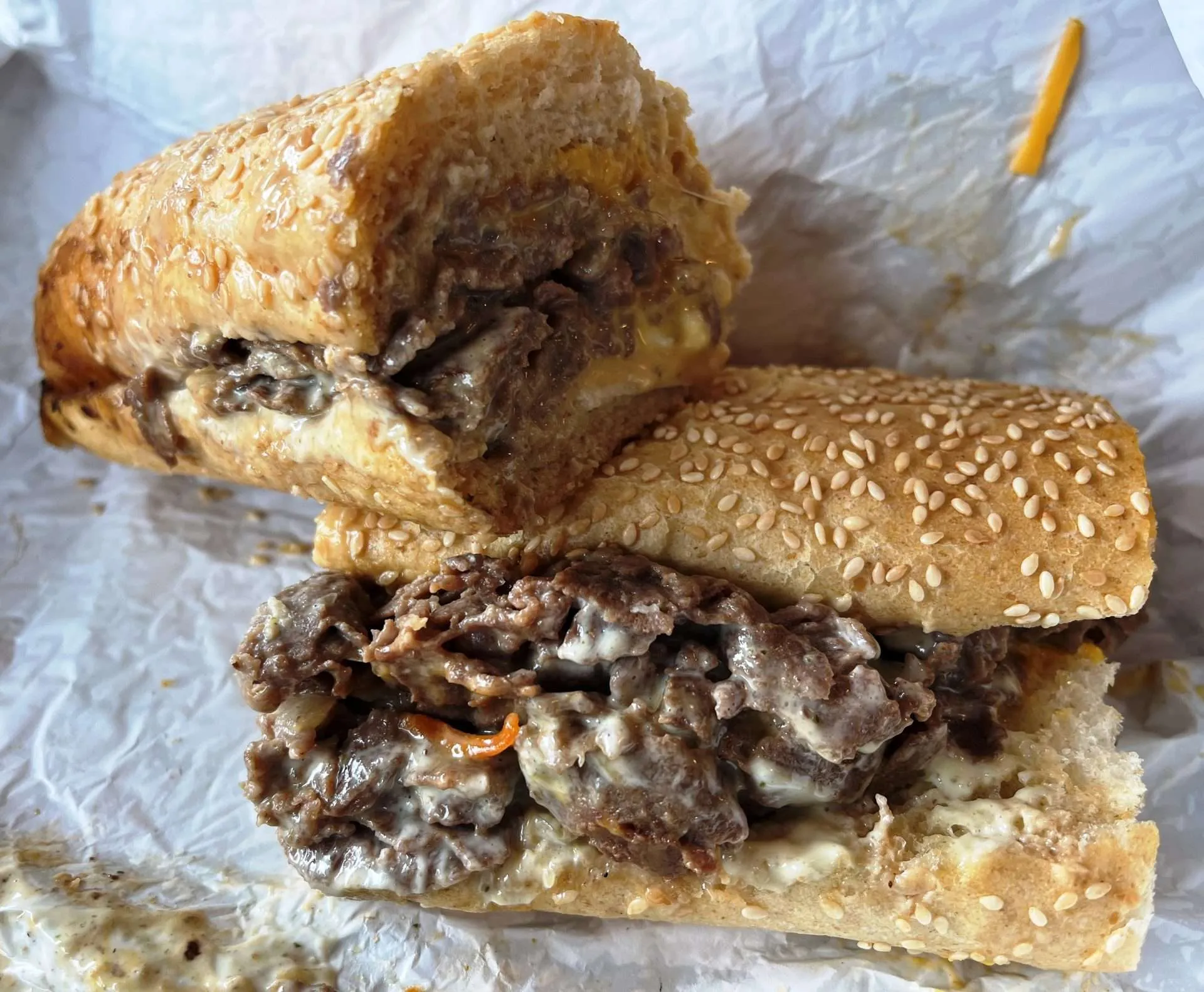Cheesesteak at Eastcut Sandwich Bar, Raleigh - nctriangledining.com