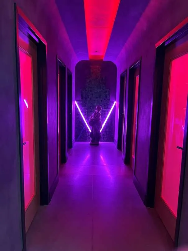 Bathroom area at Madre in Raleigh - nctriangledining.com