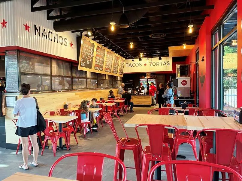 Interior of Taco Bamba in Raleigh - nctriangledining.com